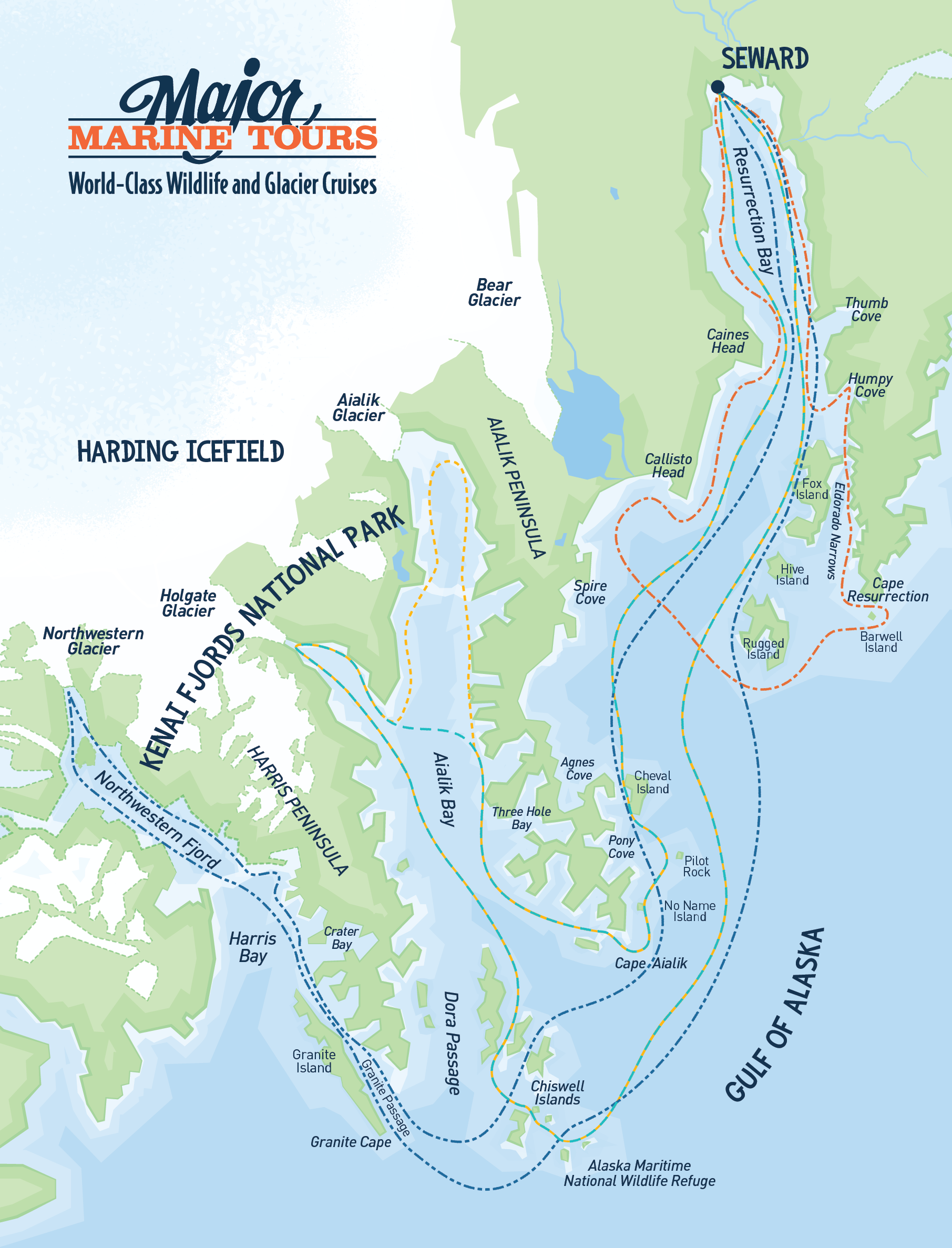 fjord cruise route